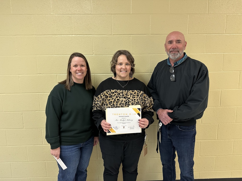 Teacher of the Quarter Mrs. Maloney