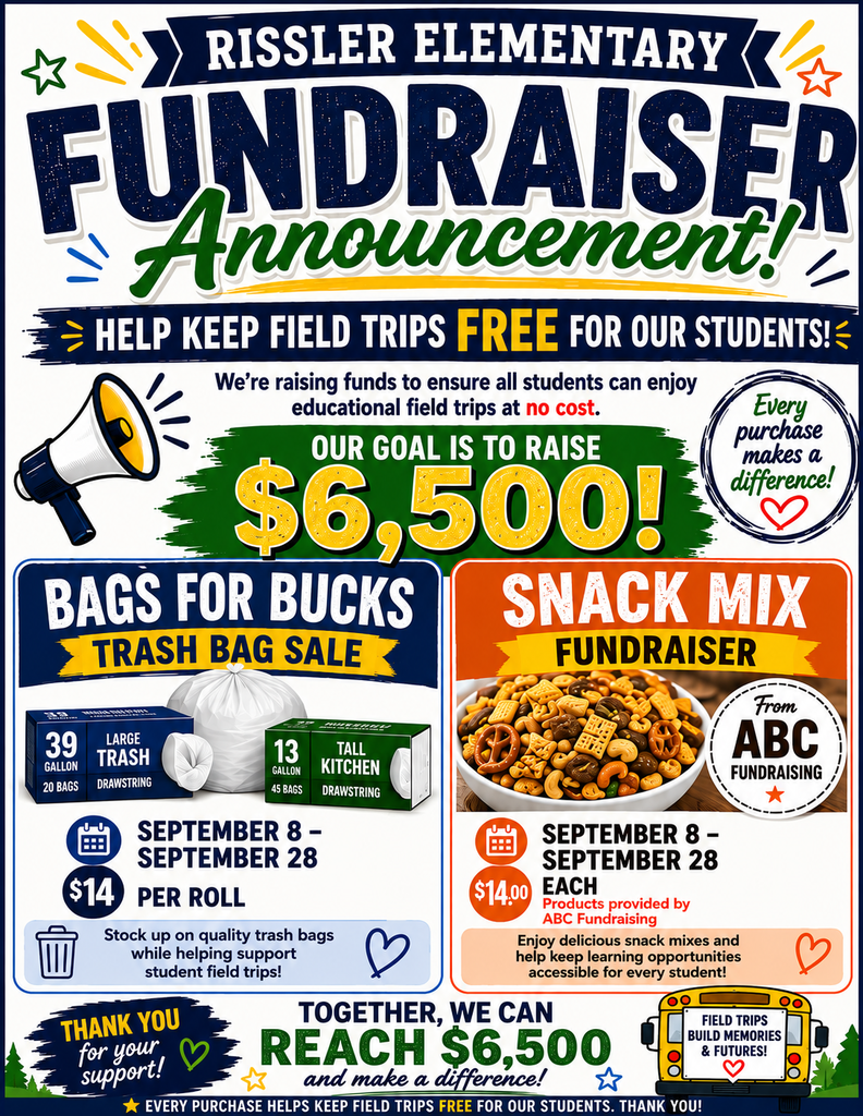 Fundraising to start soon after school begins, more information to come!