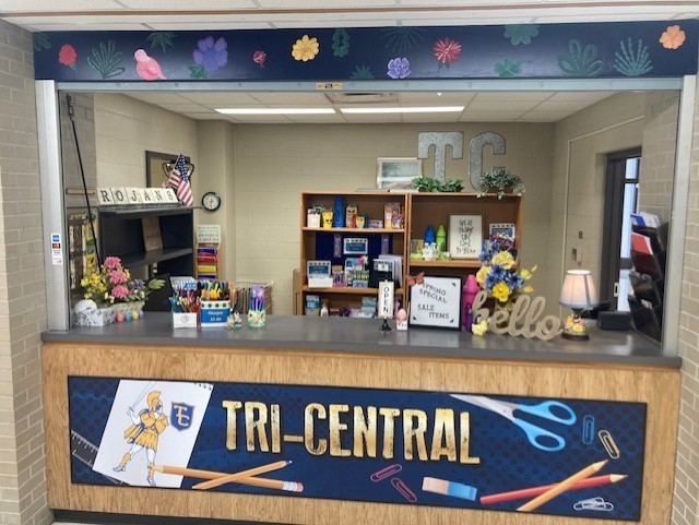 artwork at bookstore