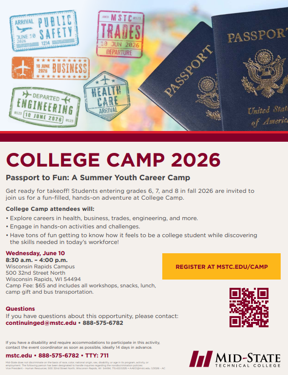 College Camp 2026