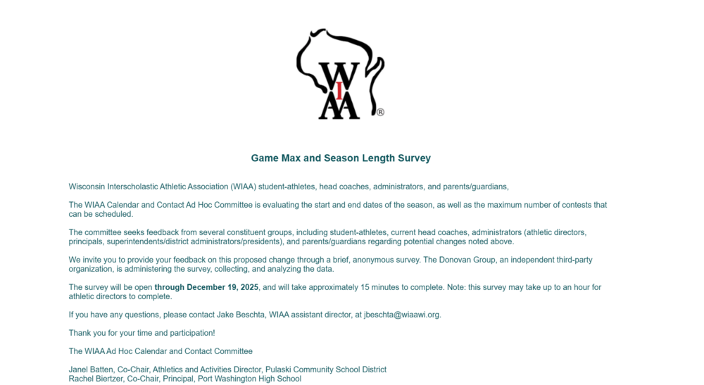 Game Max and Season Length