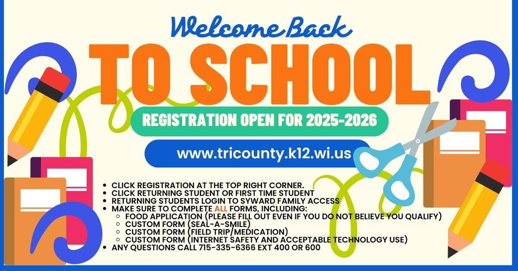 Registration now Open