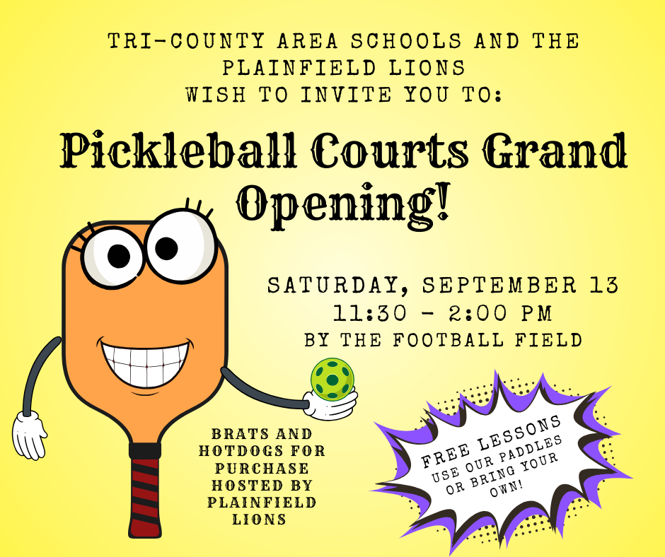Pickleball Grand Opening