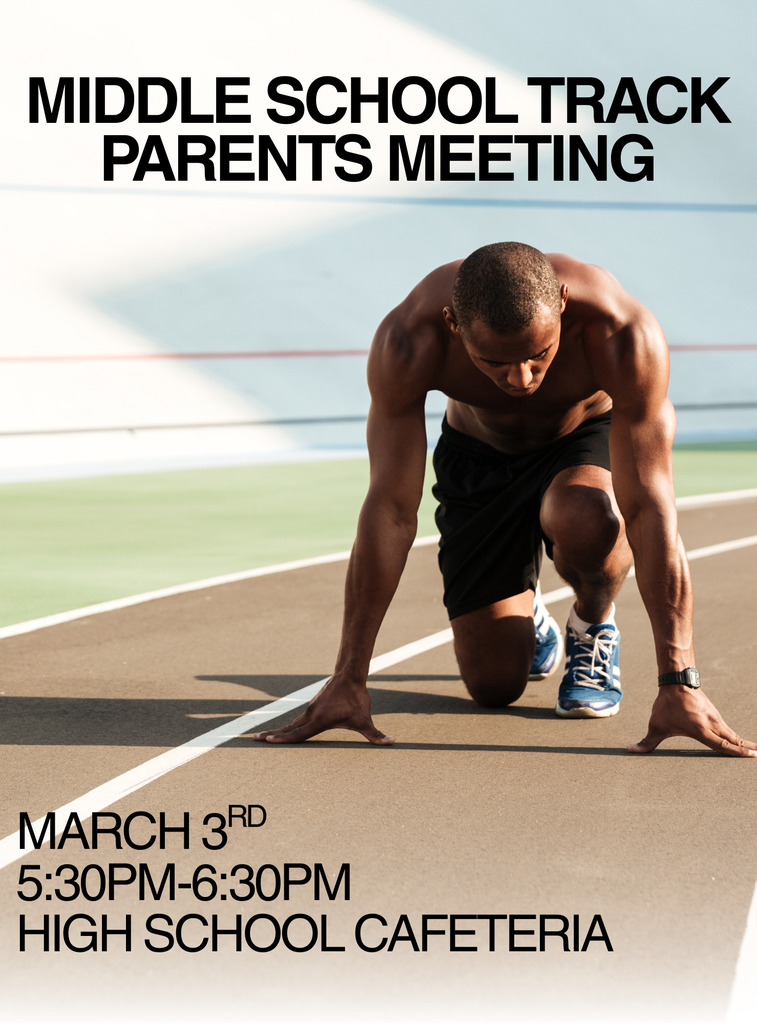 Middle school track parents meeting 