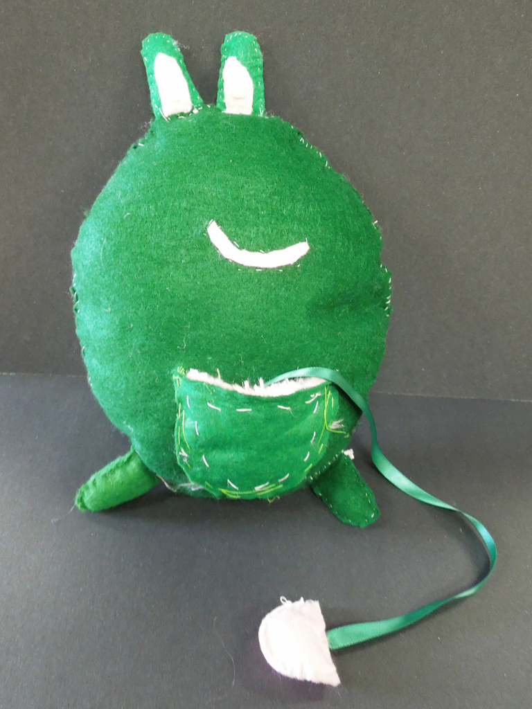 Frog stuffed animal