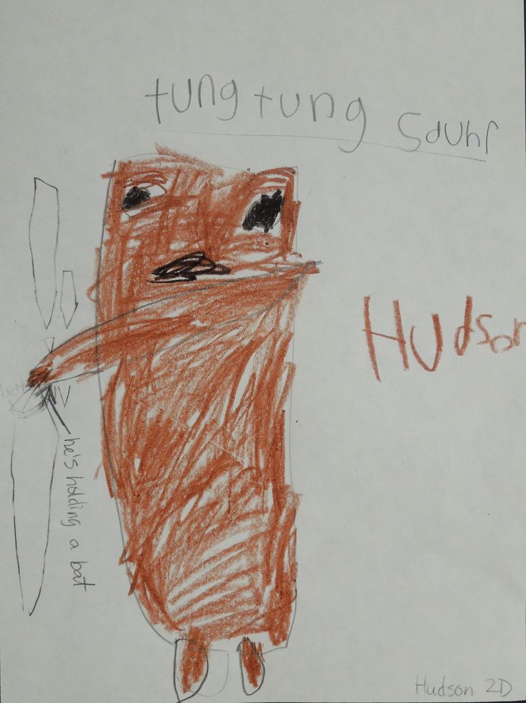 Hudson's drawing