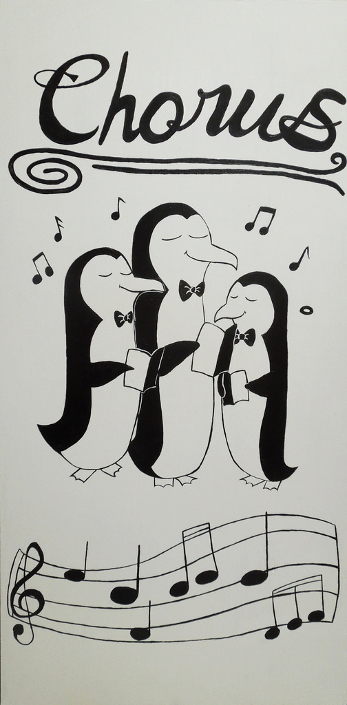 choir mural
