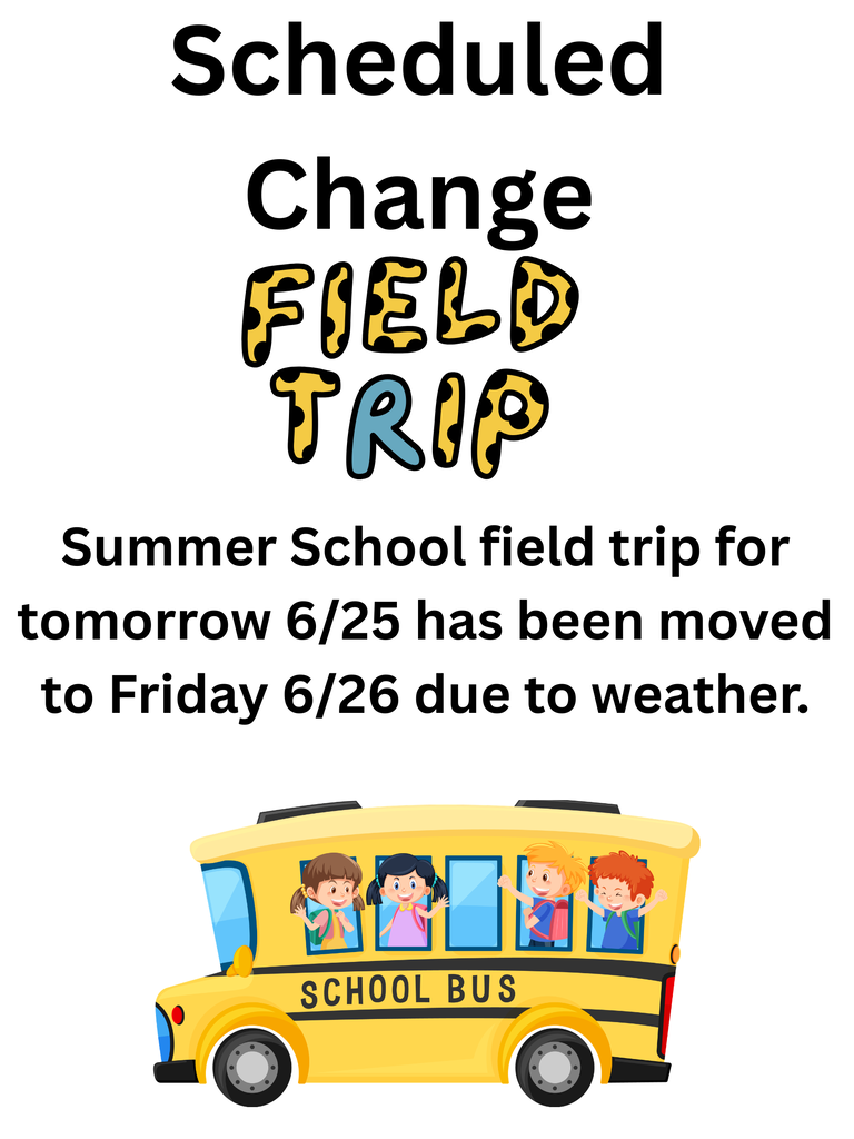 Schedule change
