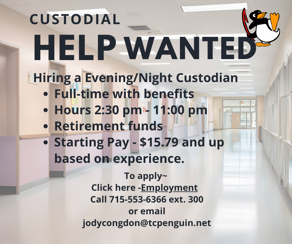 Night Custodian needed