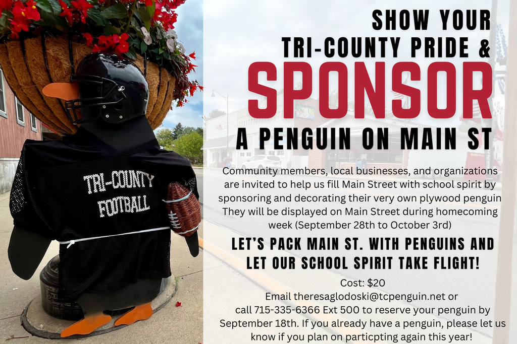 Sponsor a Penguin on Main Street