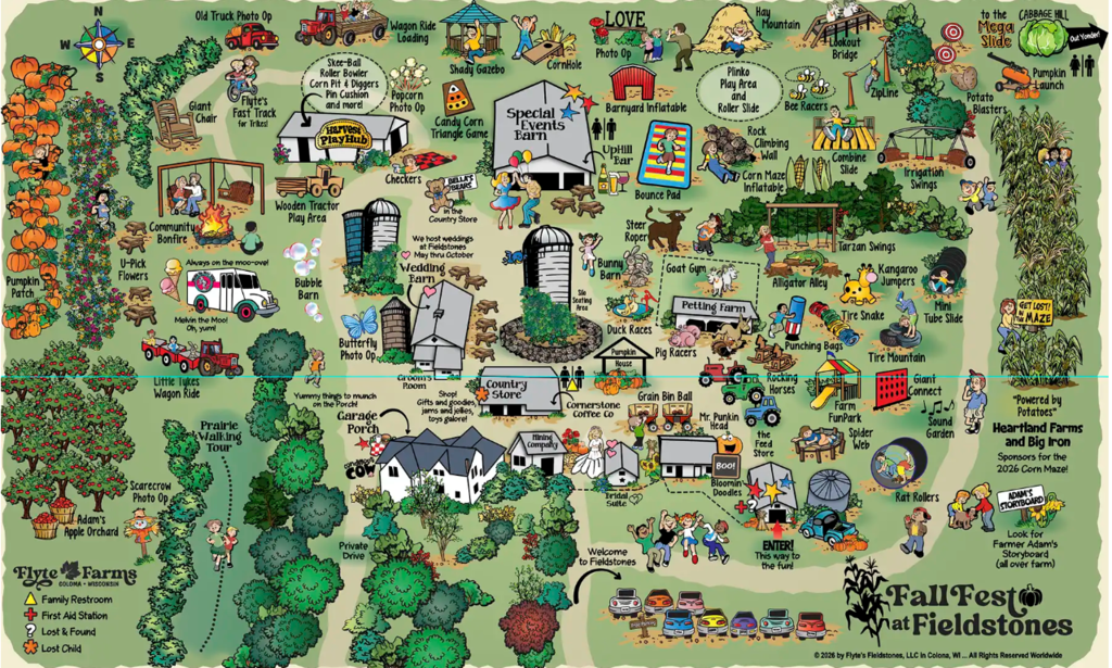 Flyte Field Stone Map