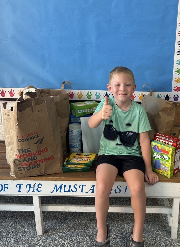supplies donated 