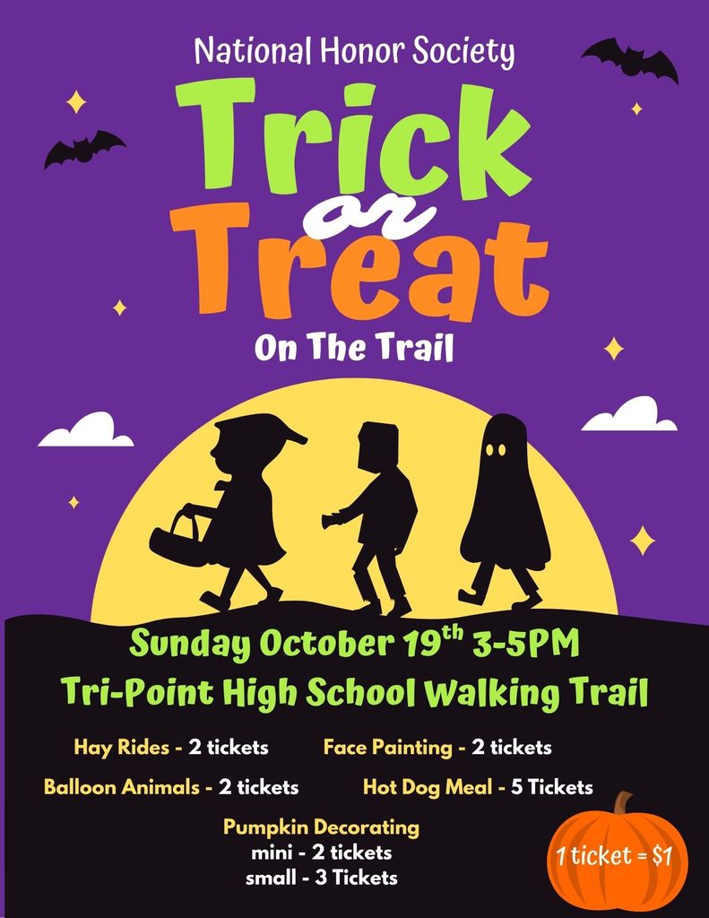 trick or treat on the trail