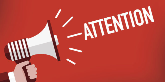 attention