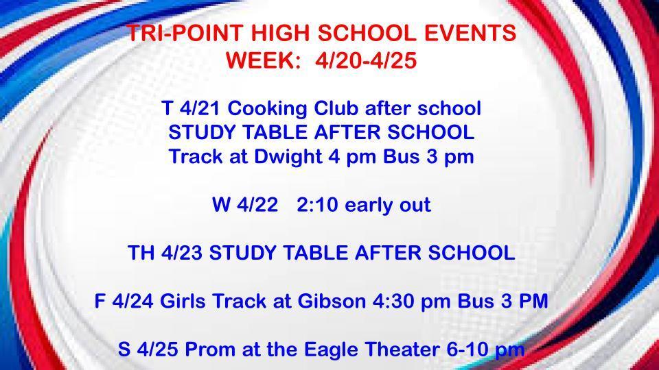weekly events