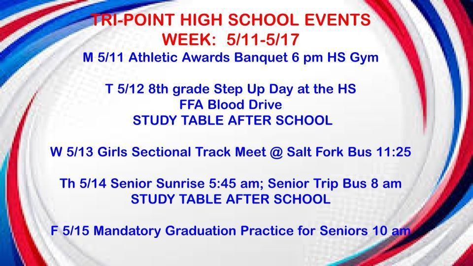weekly events