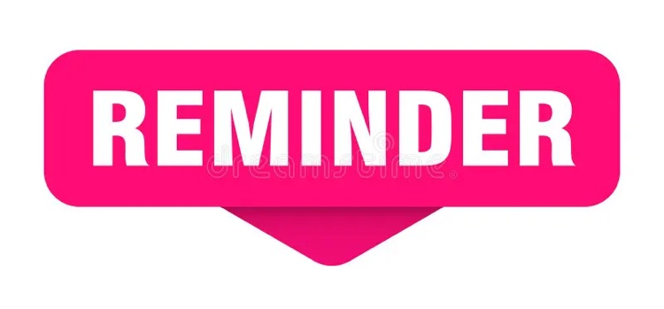 reminder