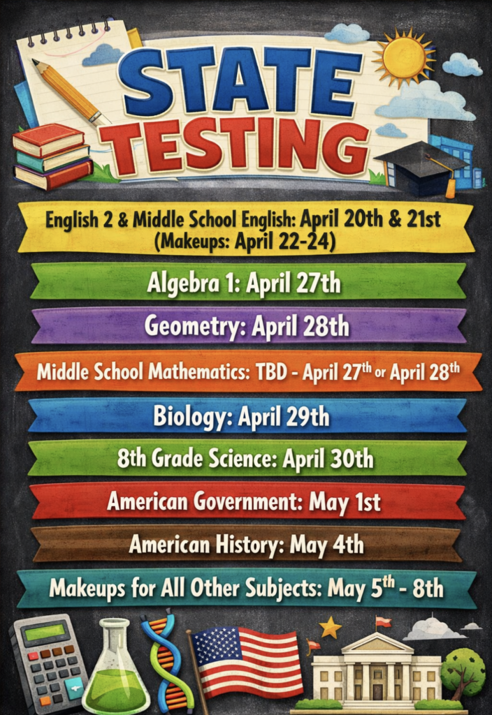State Testing Dates