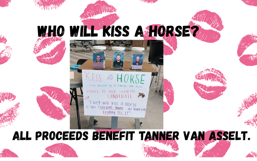 NHS Kiss a Horse Fundraiser