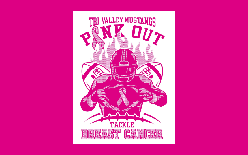 Tackle Breast Cancer Shirt Orders Due Friday by Noon TriValley