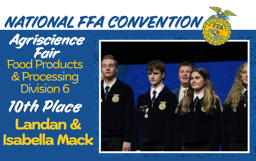 Landan & Isabella Mack @ National FFA