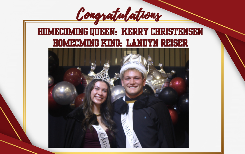 Homecoming King and Queen photo