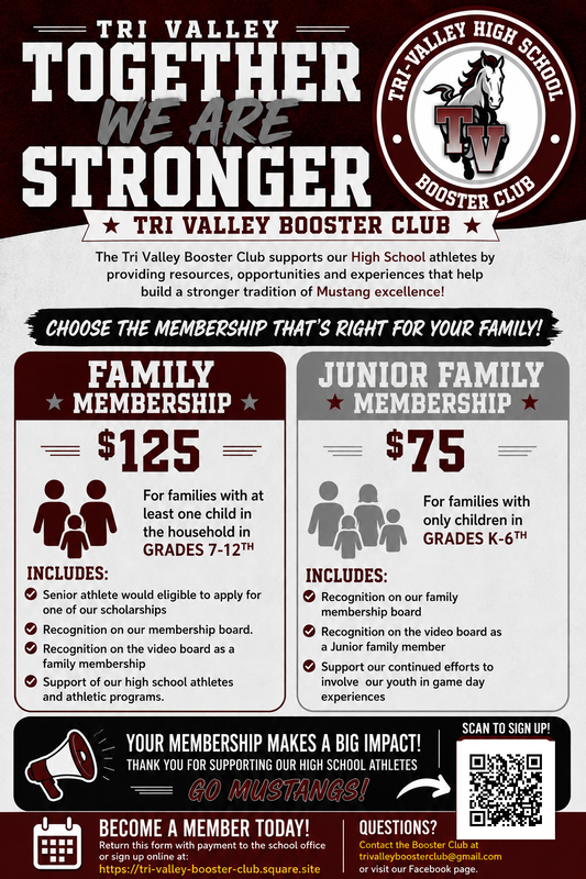 Booster Club Infographic