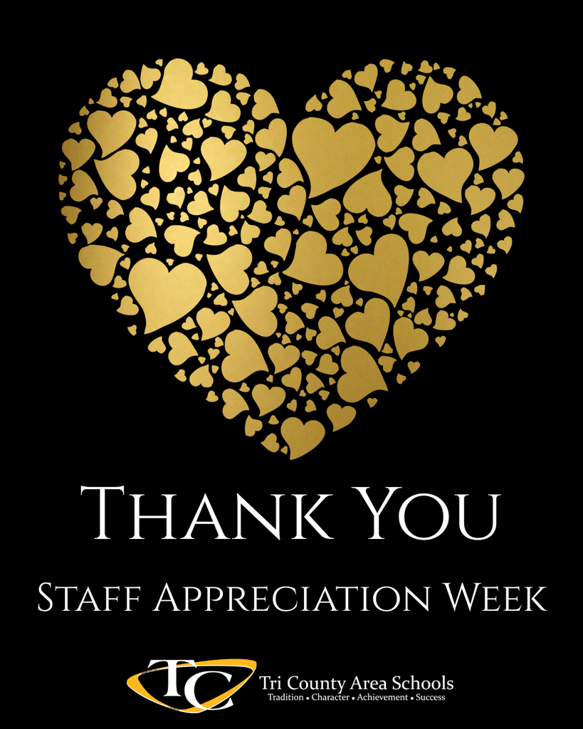 Poster for school staff appreciation week