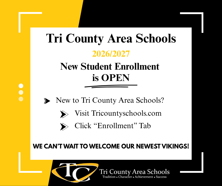 Flyer to advertise new student enrollment