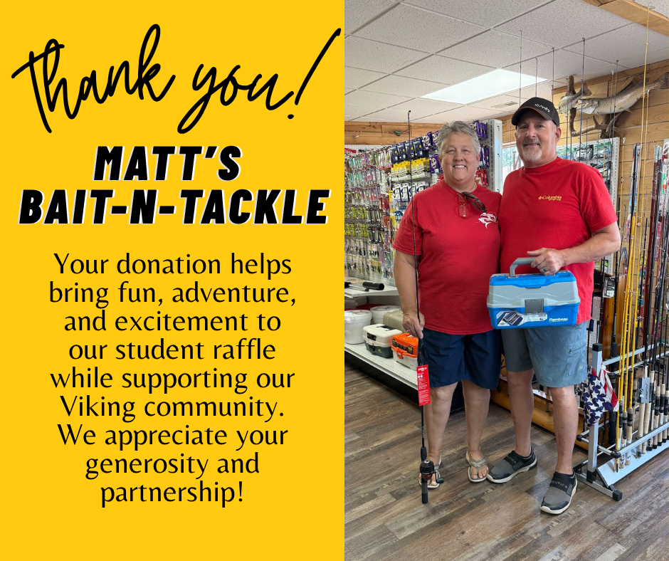 Matt's Bait N Tackle Donation