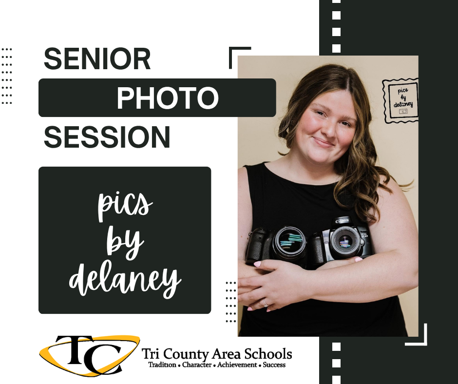 Advertisment to win a senior photo session