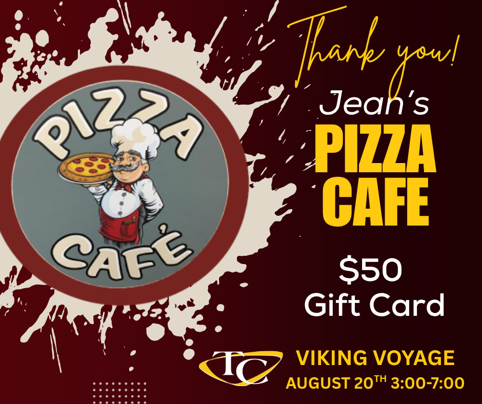 Pizza Cafe $50 gift card at Viking Voyage