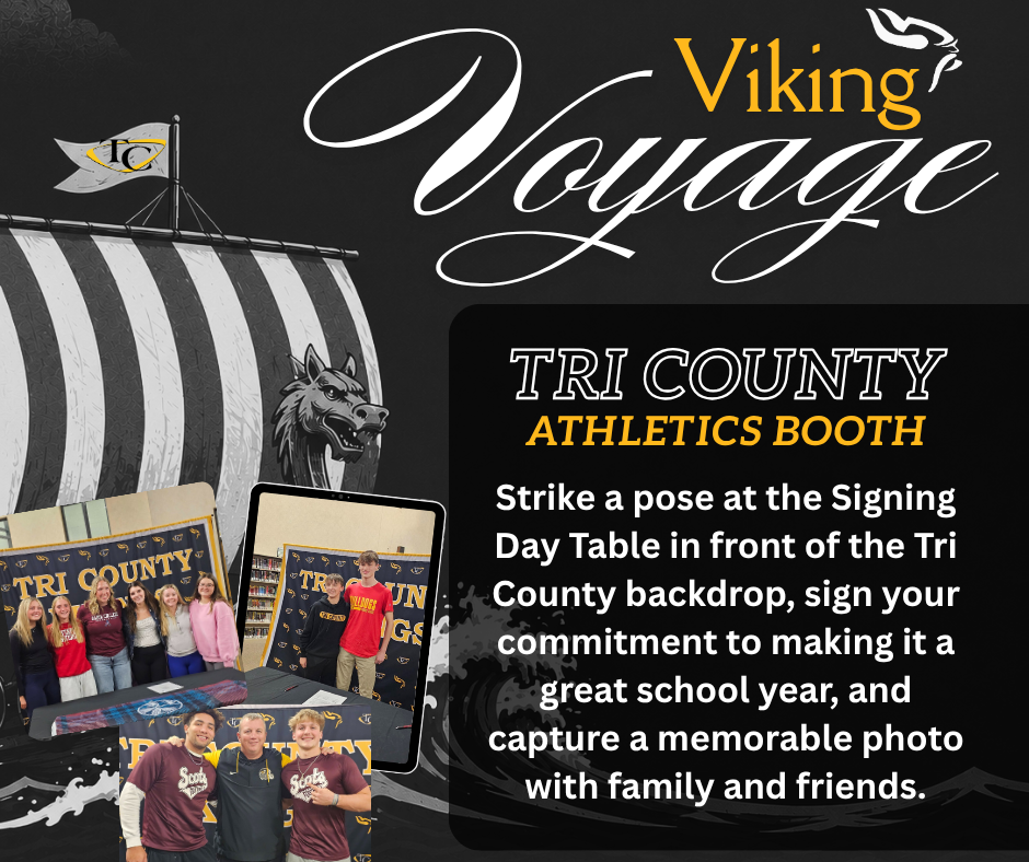 Athletic Booth at Open House