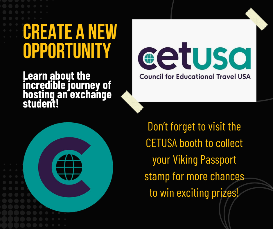 Advertising for exchange student information