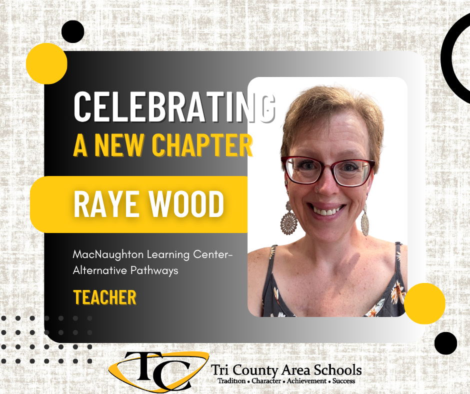 A graphic to introduce a new staff member