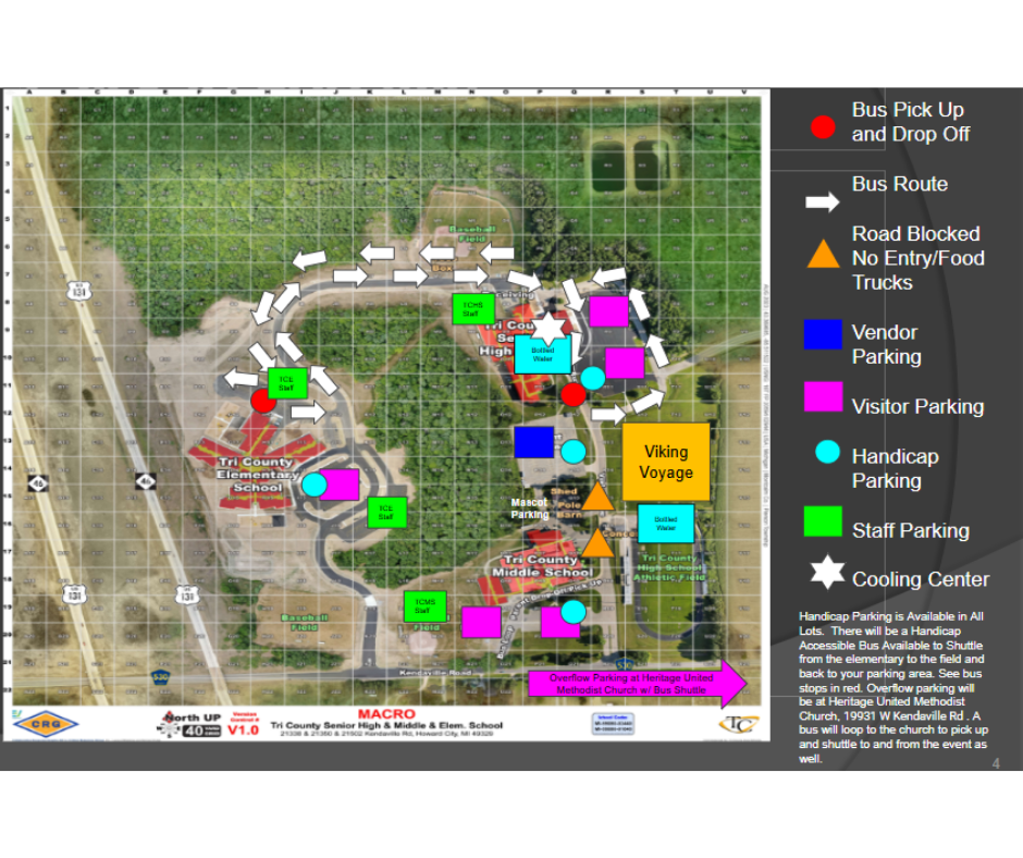 Open House Parking Map