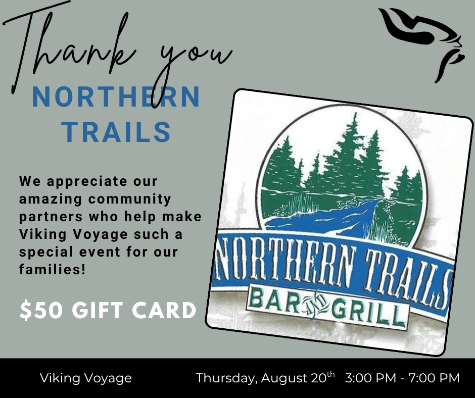 Thank you to Northern Trails