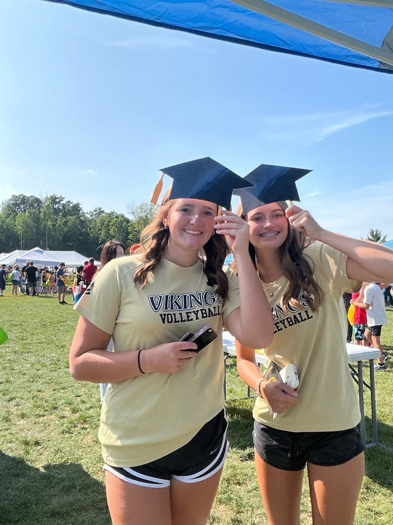 Students and community members enjoying Viking Voyage