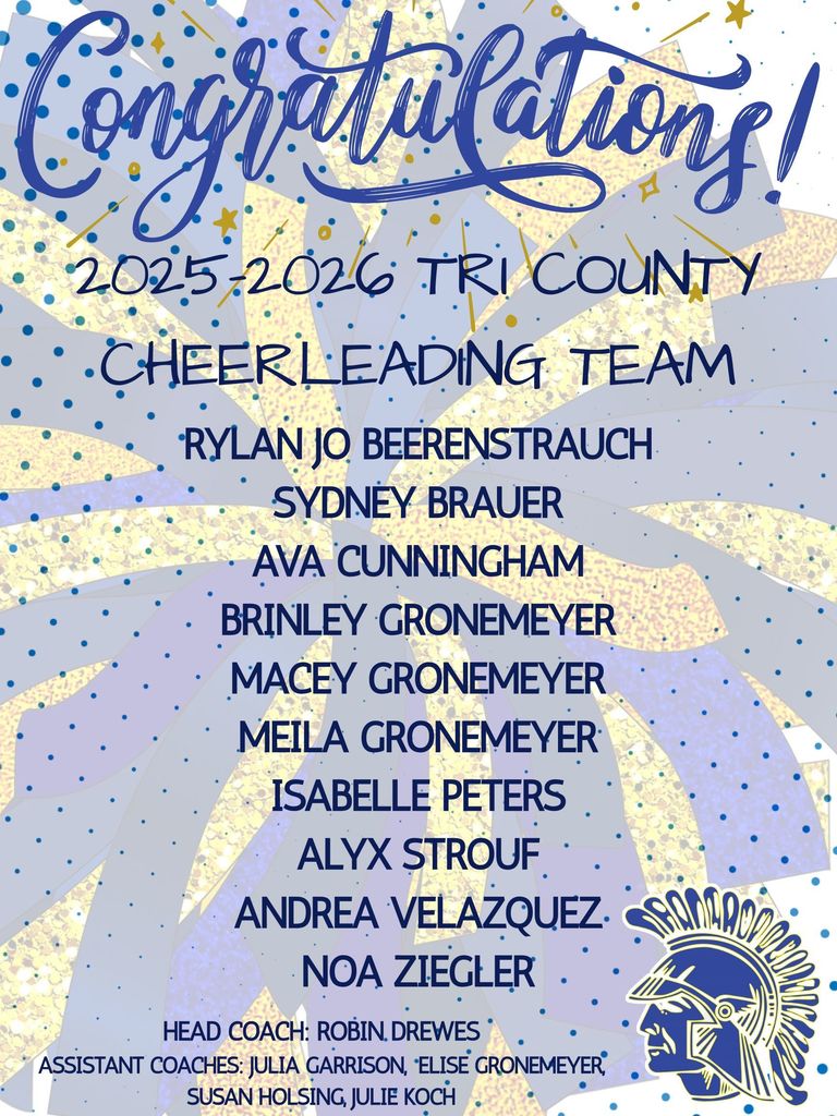 cheer roster