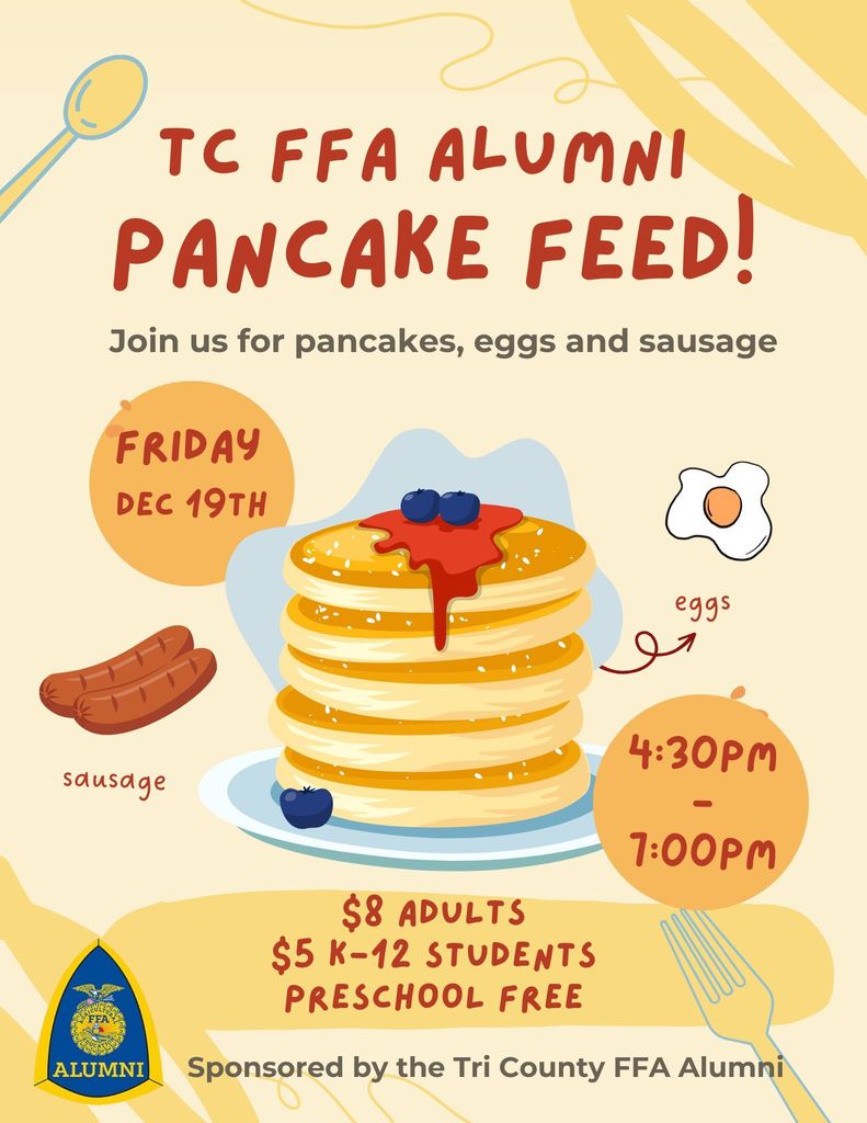 TC FFA alumni pancake feed
