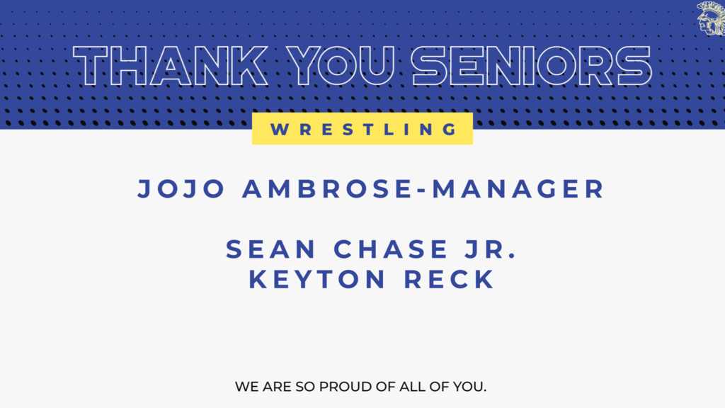 Wrestling seniors