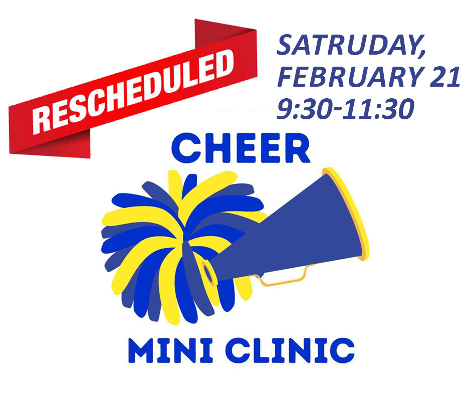 Cheer Mini Clinic RESCHEDULED 2026