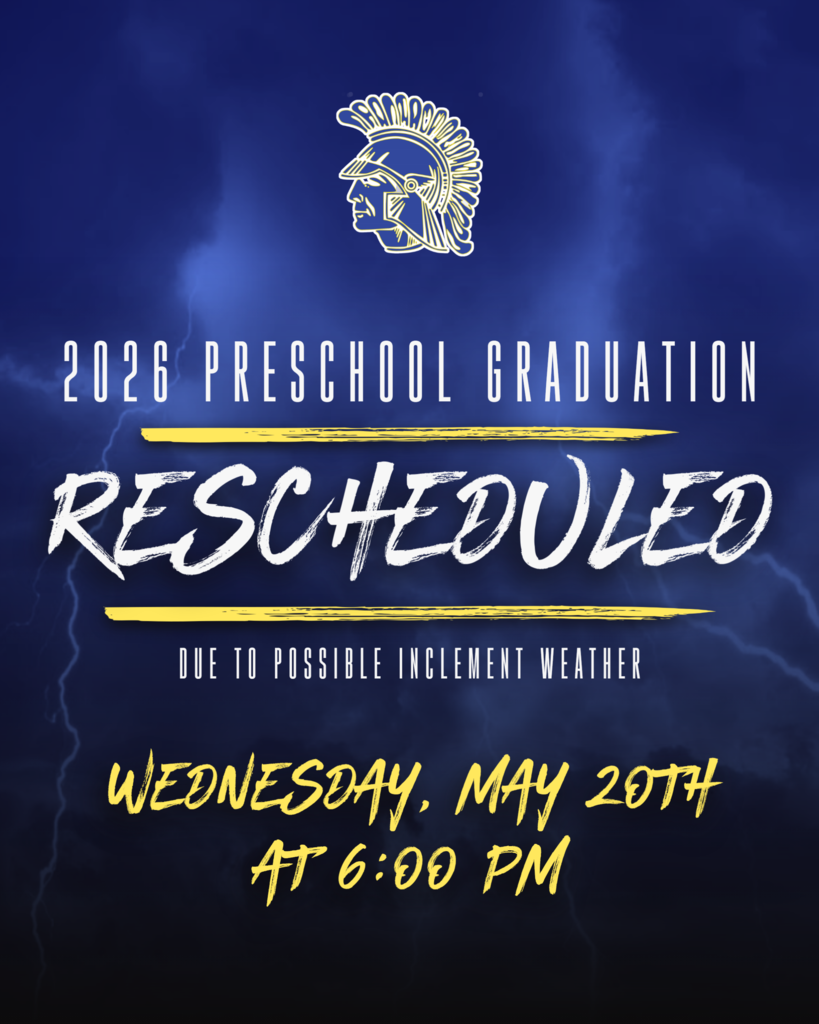 Preschool Graduation Rescheduled