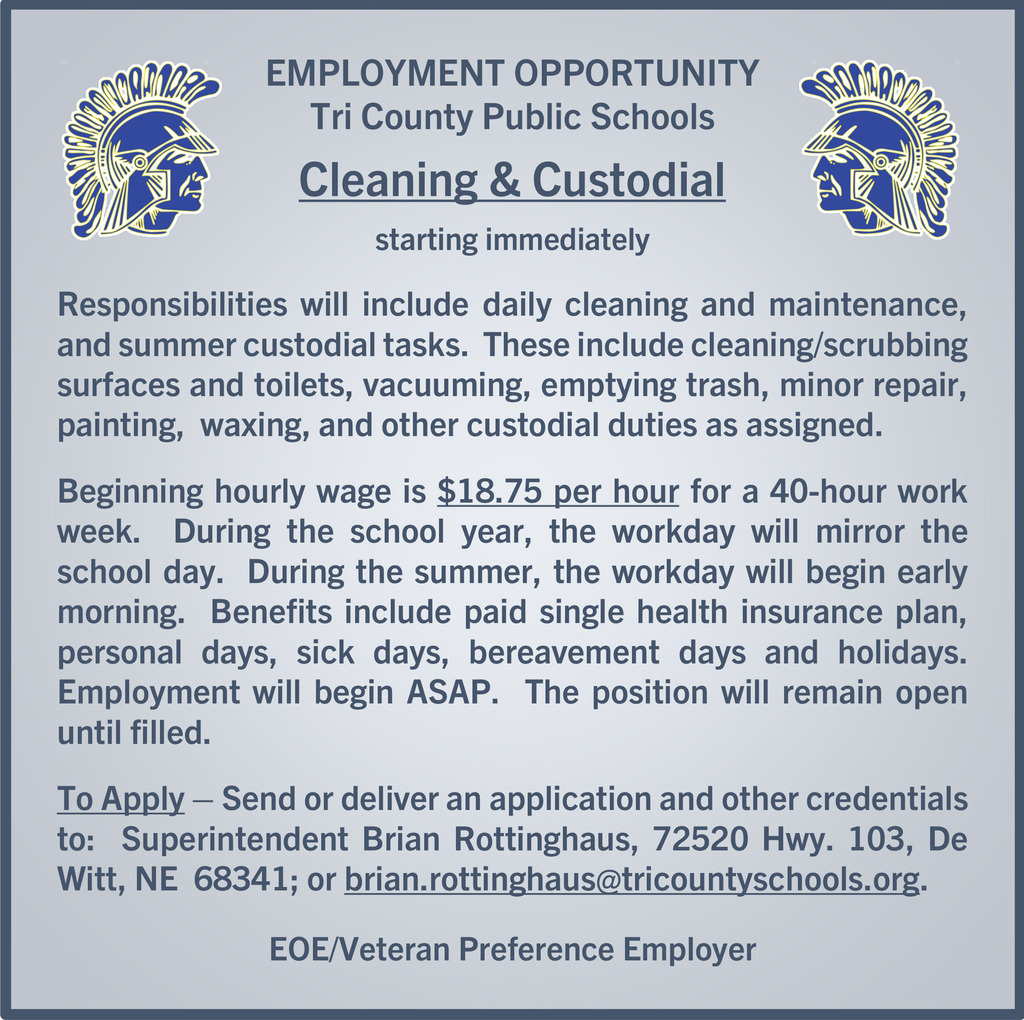 cleaning & custodial