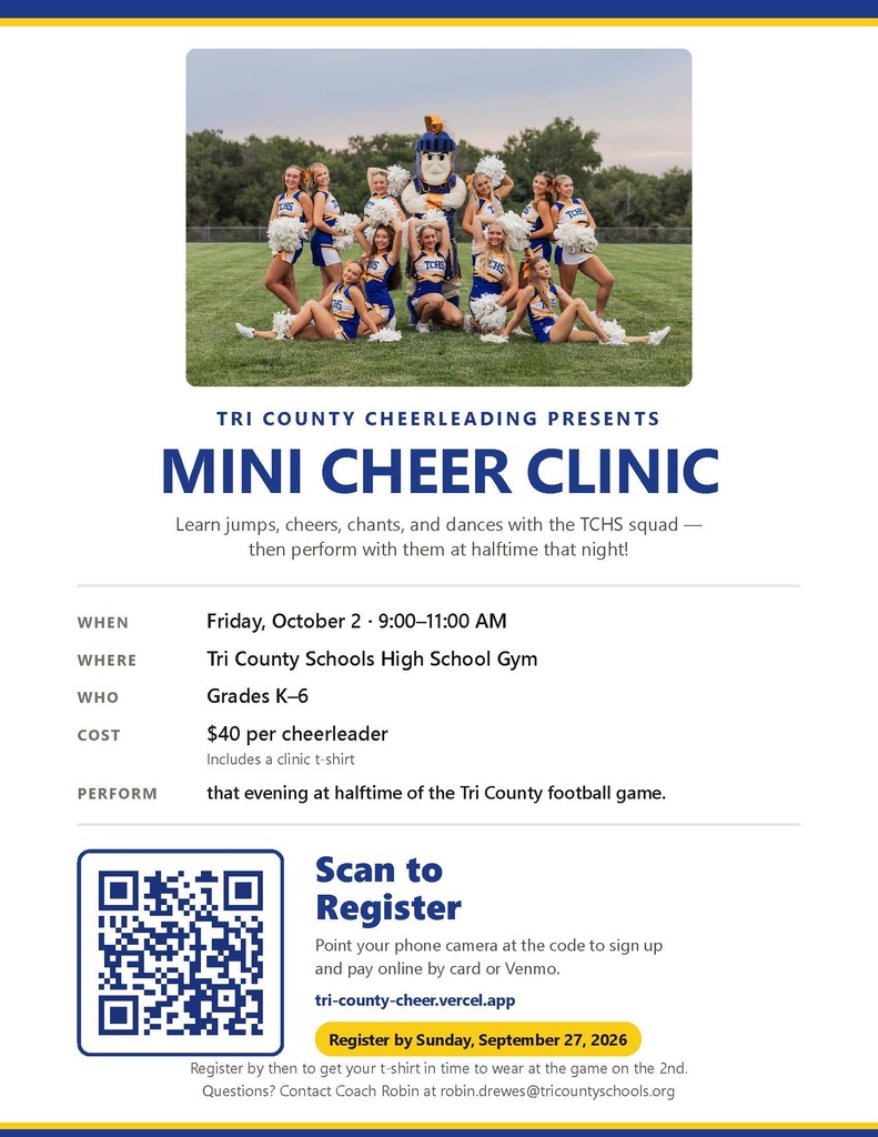 Mini Cheer Clinic