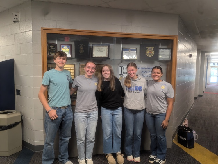This year’s junior officer team. 