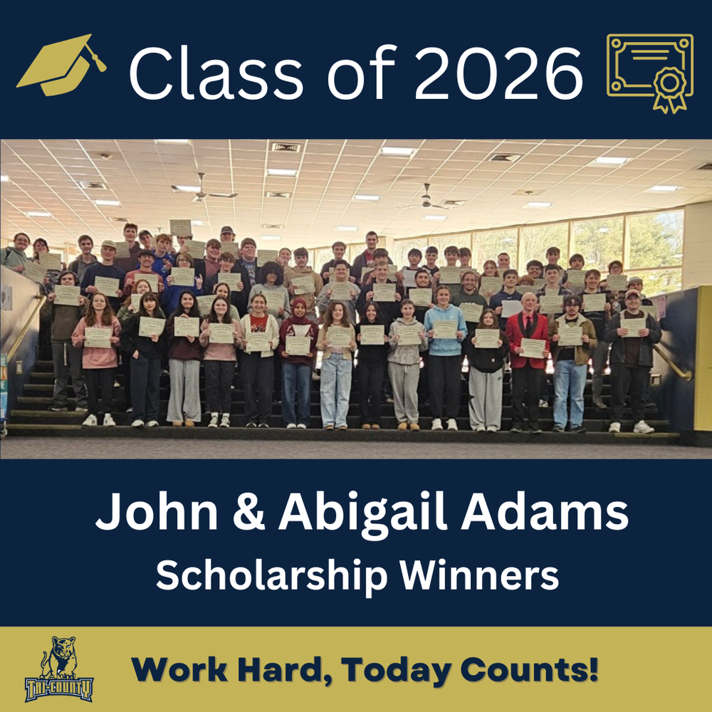Class of 2026 John & Abigail Adams Scholarship Winners