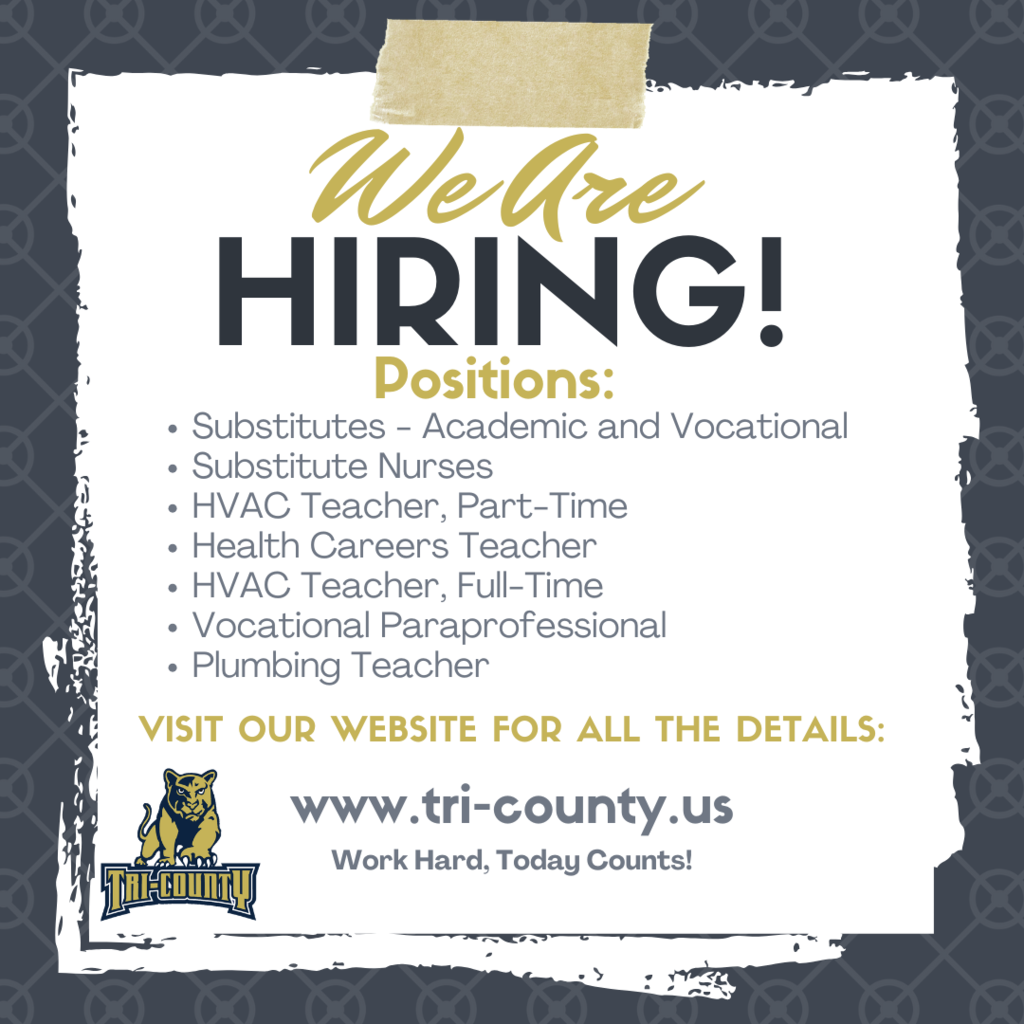 We Are Hiring!