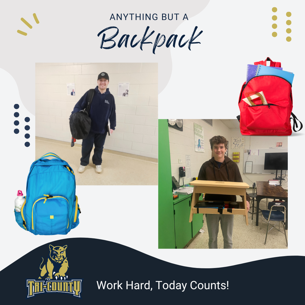 Anything but a backpack