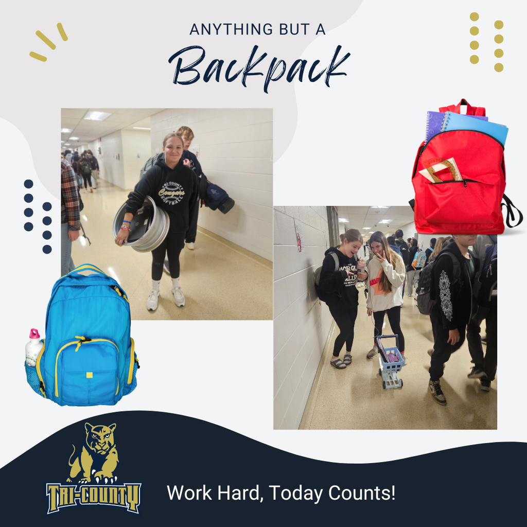 Anything but a backpack